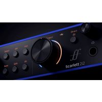 Focusrite Scarlett 2I2 4th Gen Anniversary Edition - Vue 9